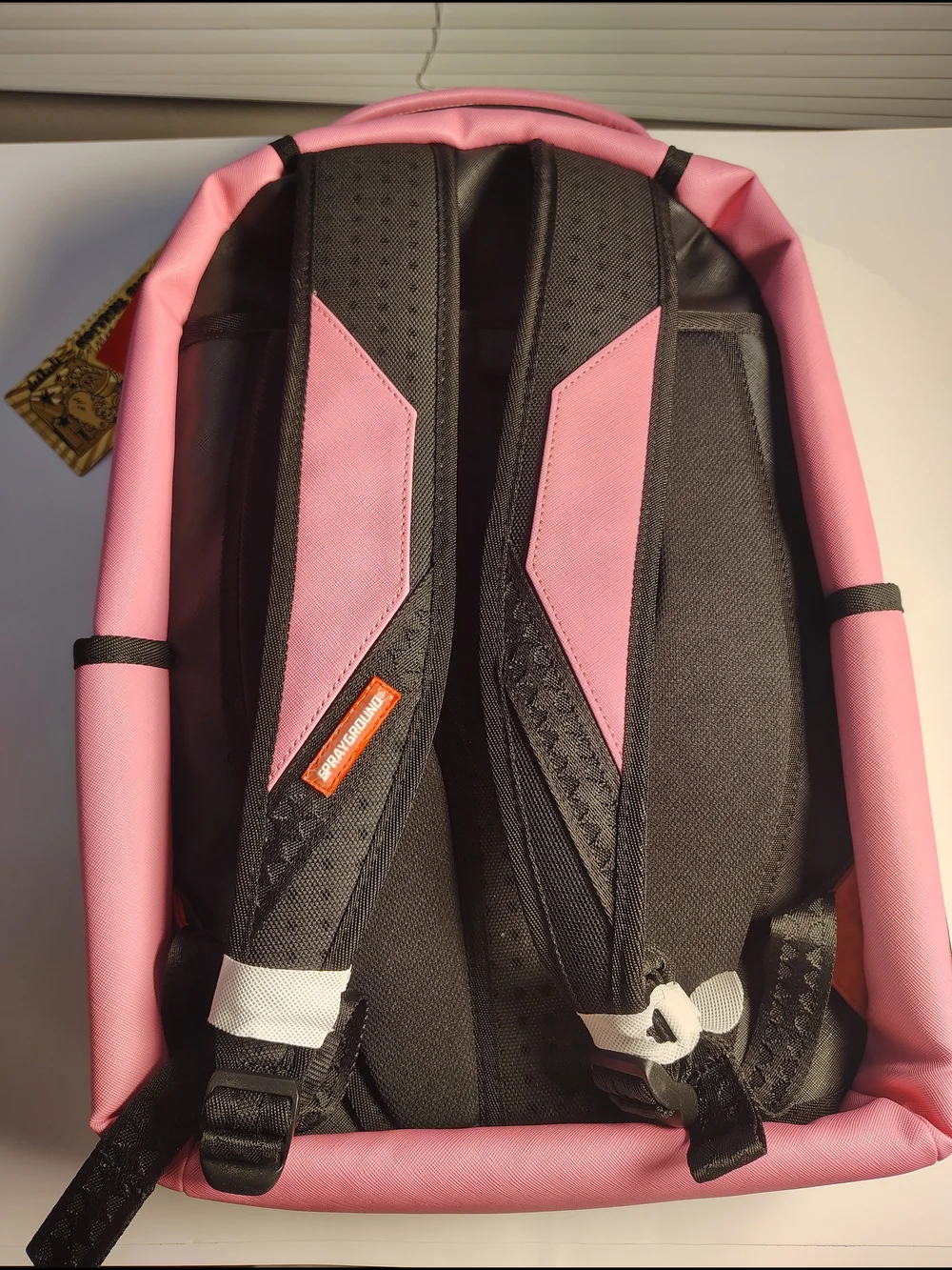 Sprayground Pink Shark Mouth Backpack